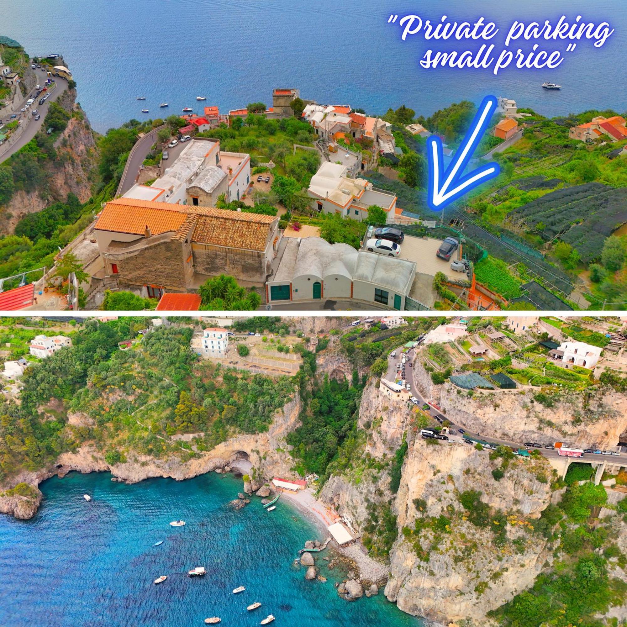 La Saracena-Traditional Amalfi Villa With Sea View Eksteriør billede