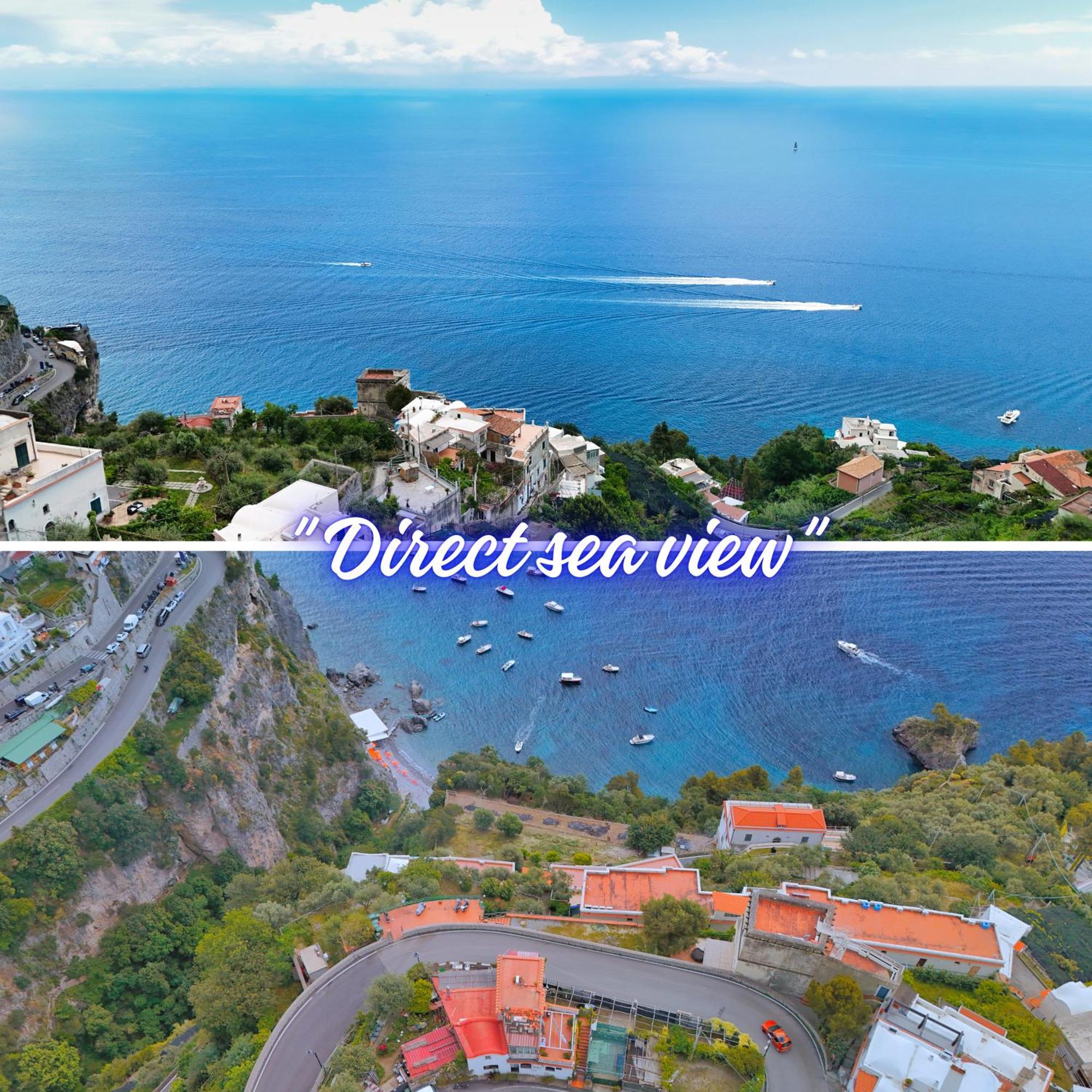 La Saracena-Traditional Amalfi Villa With Sea View Eksteriør billede