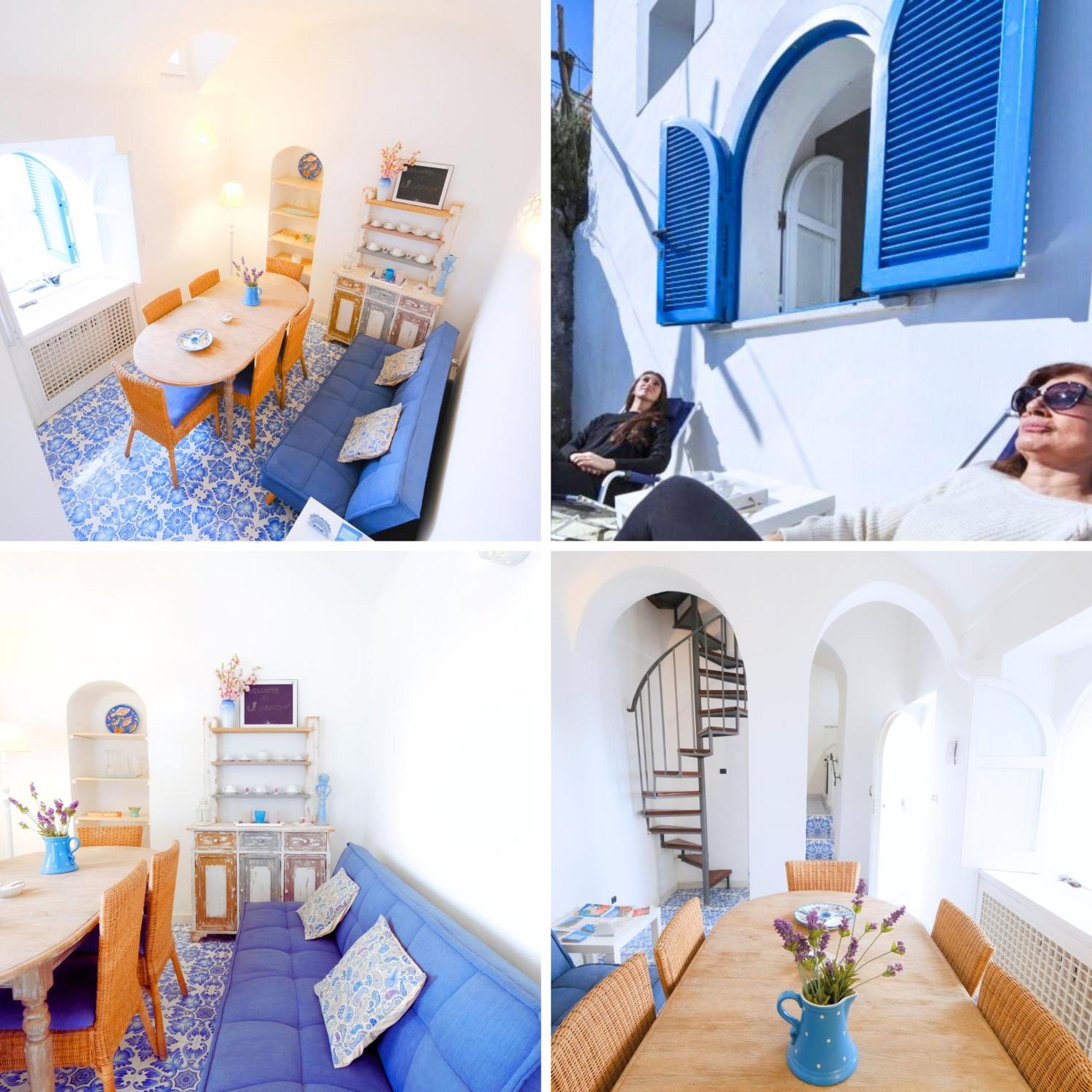 La Saracena-Traditional Amalfi Villa With Sea View Eksteriør billede